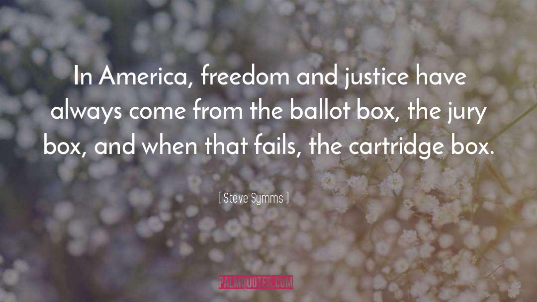 America Freedom quotes by Steve Symms
