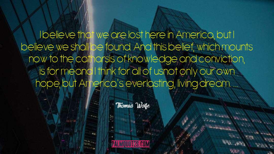 America In Default quotes by Thomas Wolfe