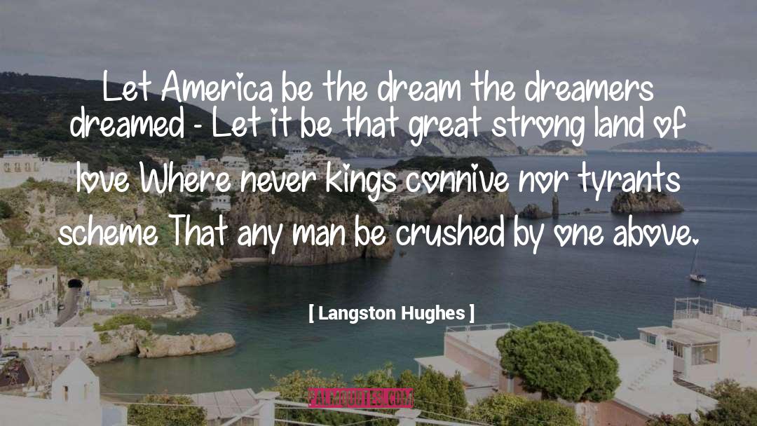 America Land quotes by Langston Hughes