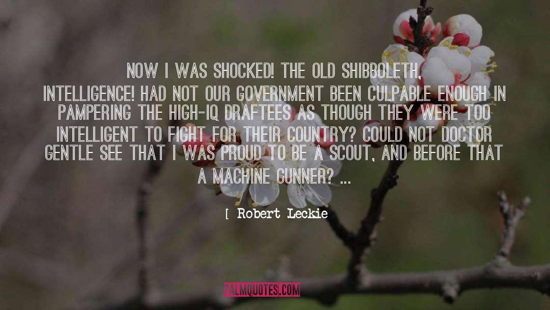 America President quotes by Robert Leckie