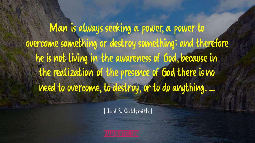 America S God quotes by Joel S. Goldsmith