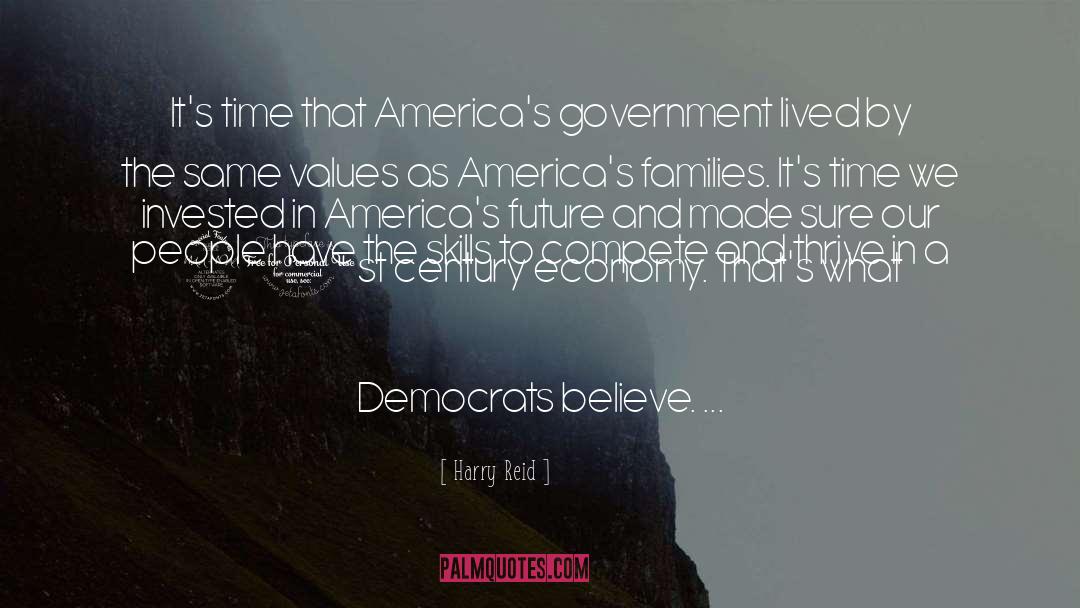 America Singer quotes by Harry Reid