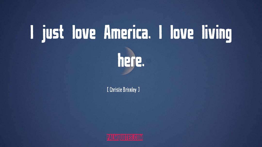 America Sings quotes by Christie Brinkley