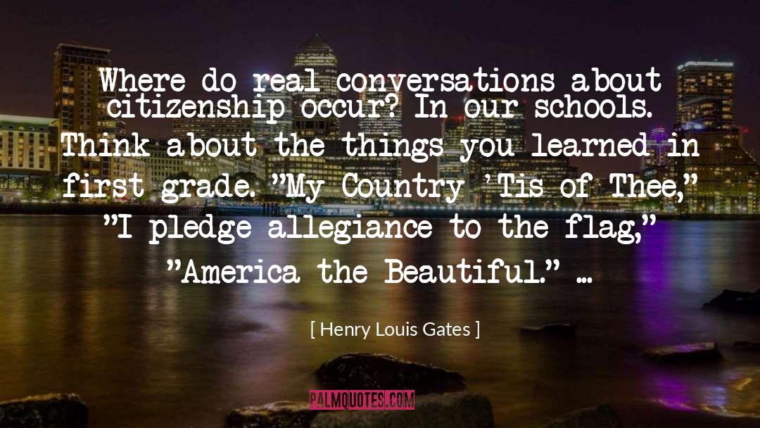 America The Beautiful quotes by Henry Louis Gates