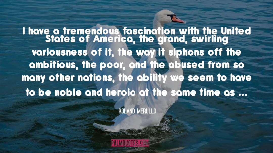 America Time Zone quotes by Roland Merullo