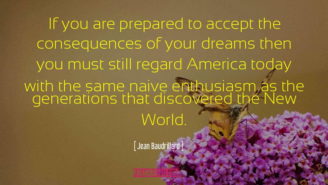 America Today quotes by Jean Baudrillard
