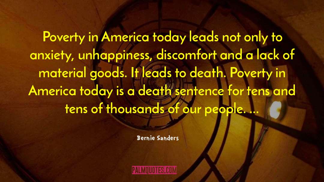 America Today quotes by Bernie Sanders