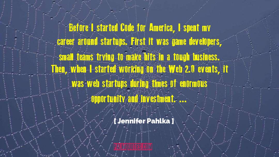 America Vs Europe quotes by Jennifer Pahlka