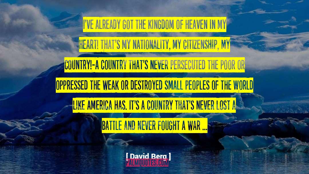 America Vs Europe quotes by David Berg