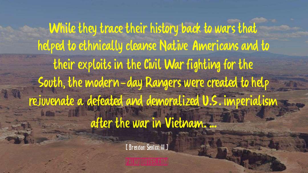 American 2nd Civil War quotes by Brendan Sexton III