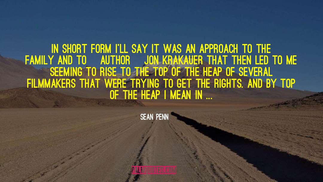 American Author quotes by Sean Penn