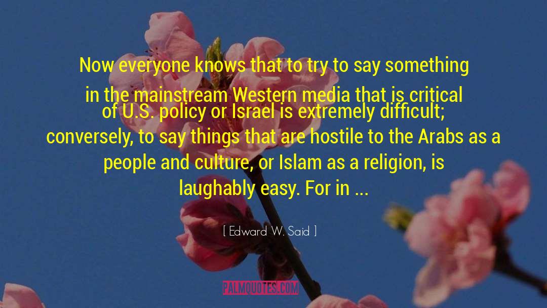 American Blindspot quotes by Edward W. Said