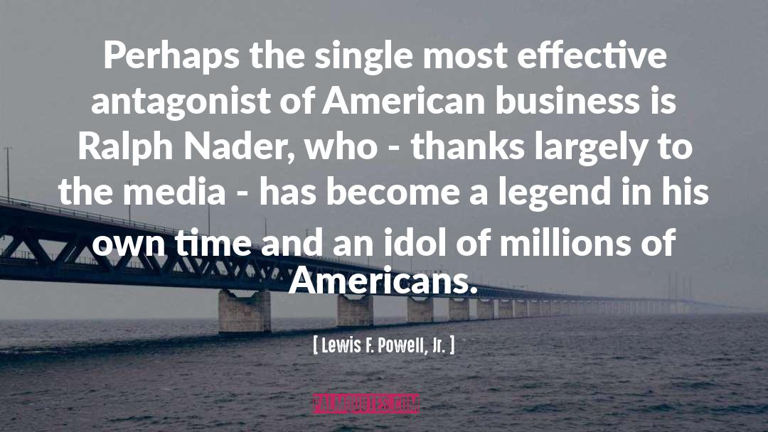 American Business quotes by Lewis F. Powell, Jr.