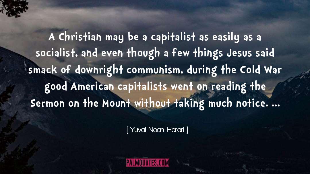 American Capitalists quotes by Yuval Noah Harari