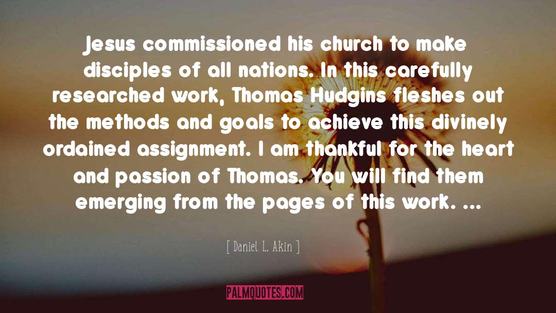American Church quotes by Daniel L. Akin