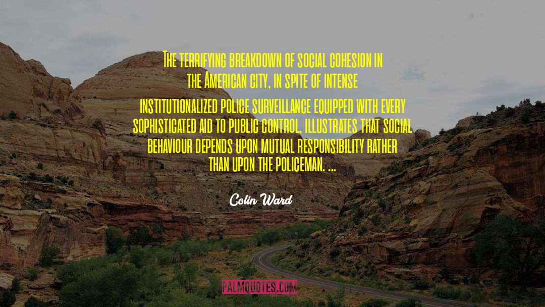 American Cities quotes by Colin Ward