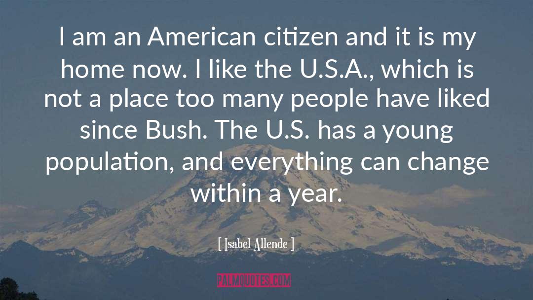 American Citizens quotes by Isabel Allende