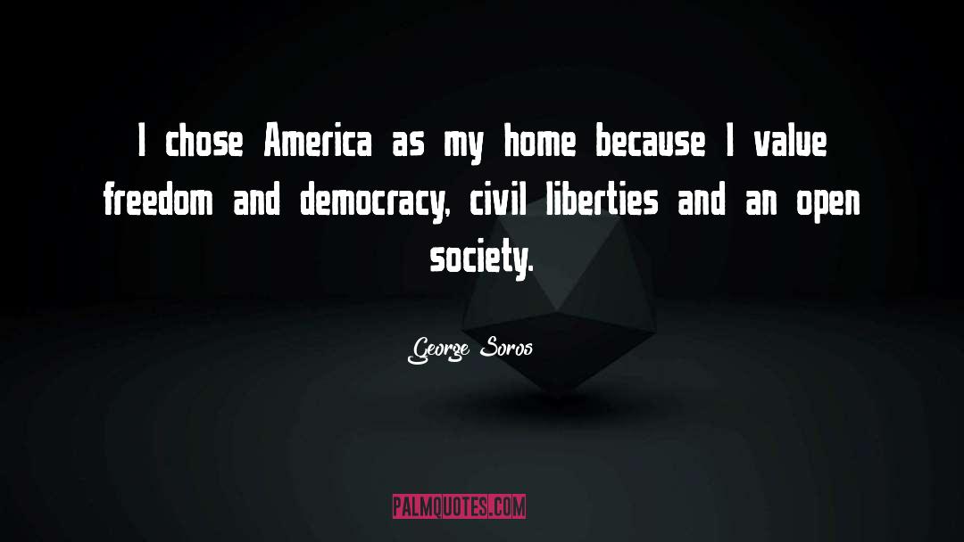 American Civil Liberties quotes by George Soros