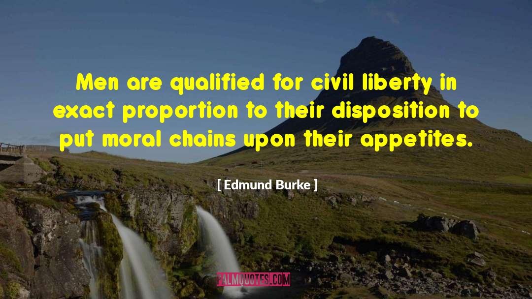American Civil Liberties quotes by Edmund Burke