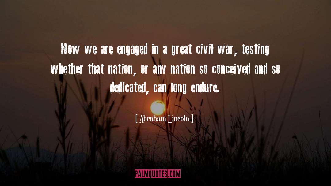American Civil War quotes by Abraham Lincoln