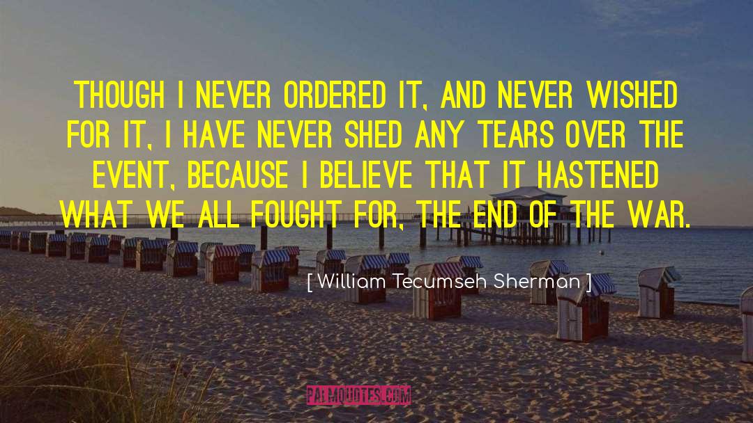 American Civil War quotes by William Tecumseh Sherman