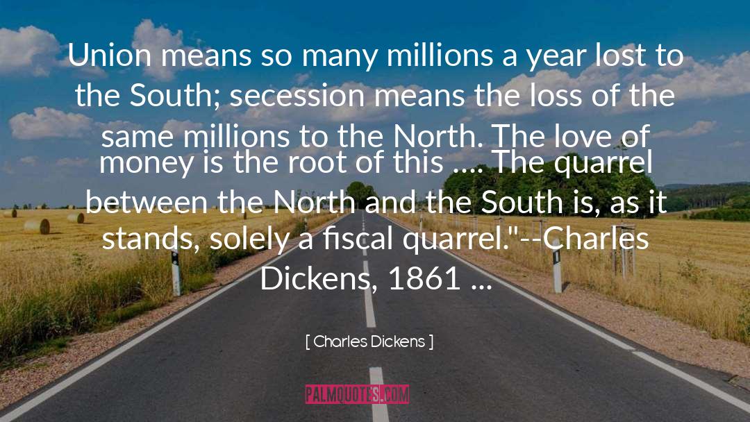 American Civil War quotes by Charles Dickens