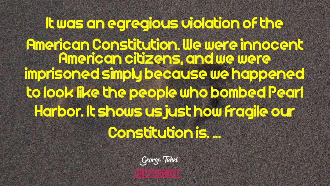 American Constitution quotes by George Takei