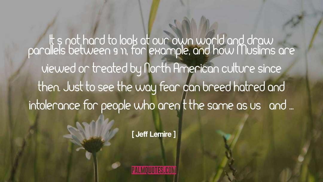 American Culture quotes by Jeff Lemire