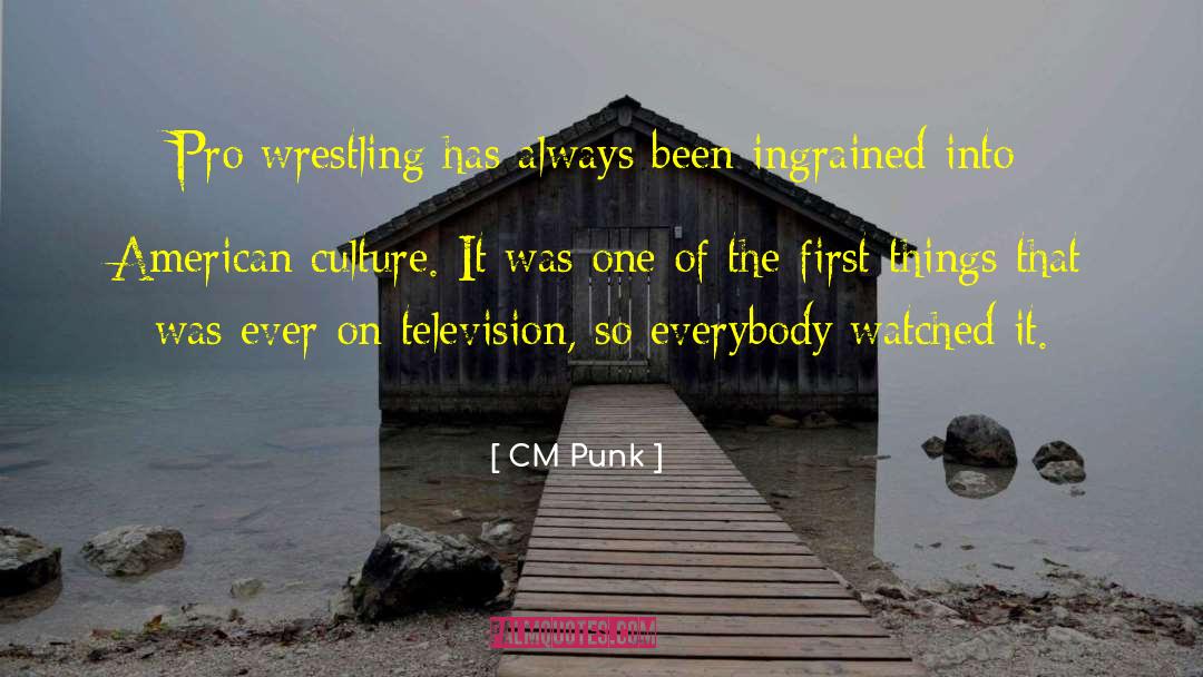 American Culture quotes by CM Punk