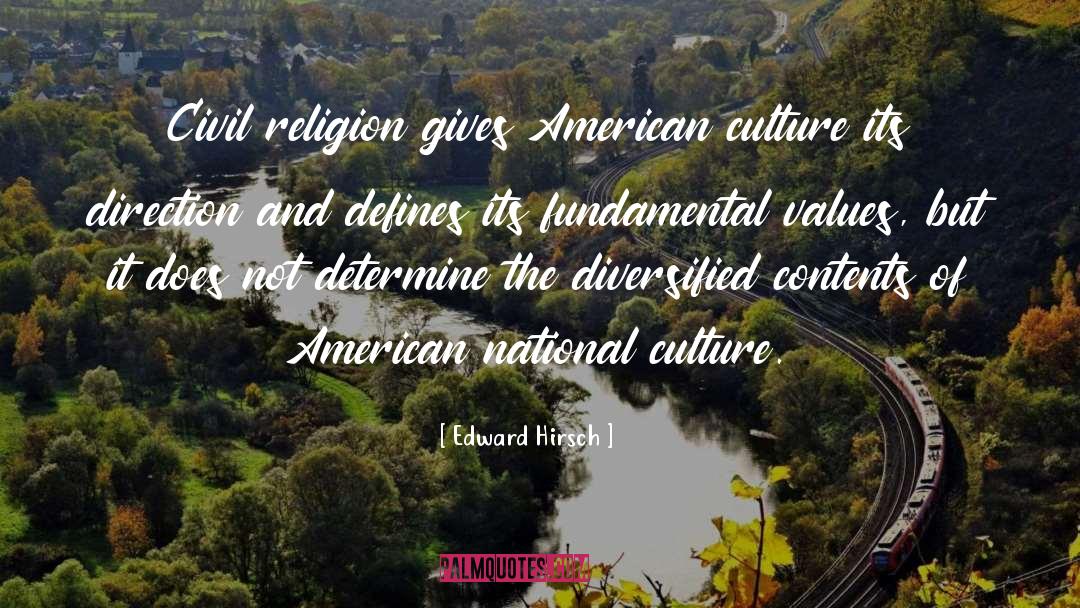 American Culture quotes by Edward Hirsch