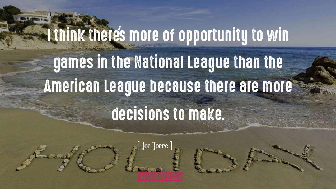 American Decline quotes by Joe Torre