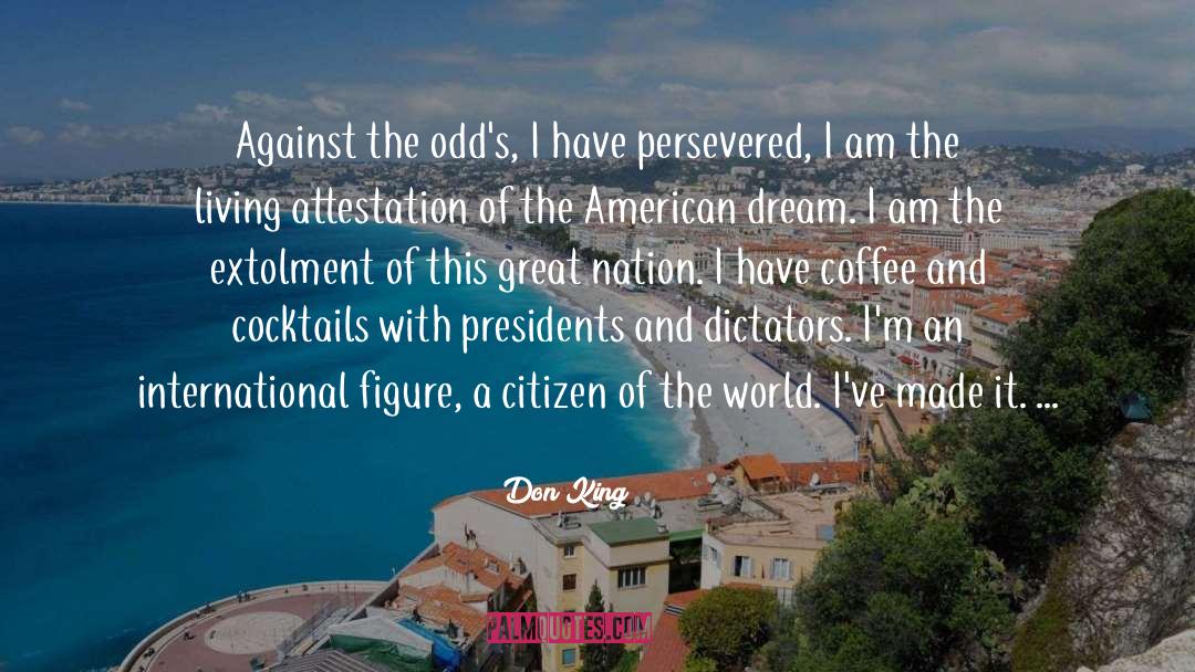 American Dream Great Gatsby quotes by Don King
