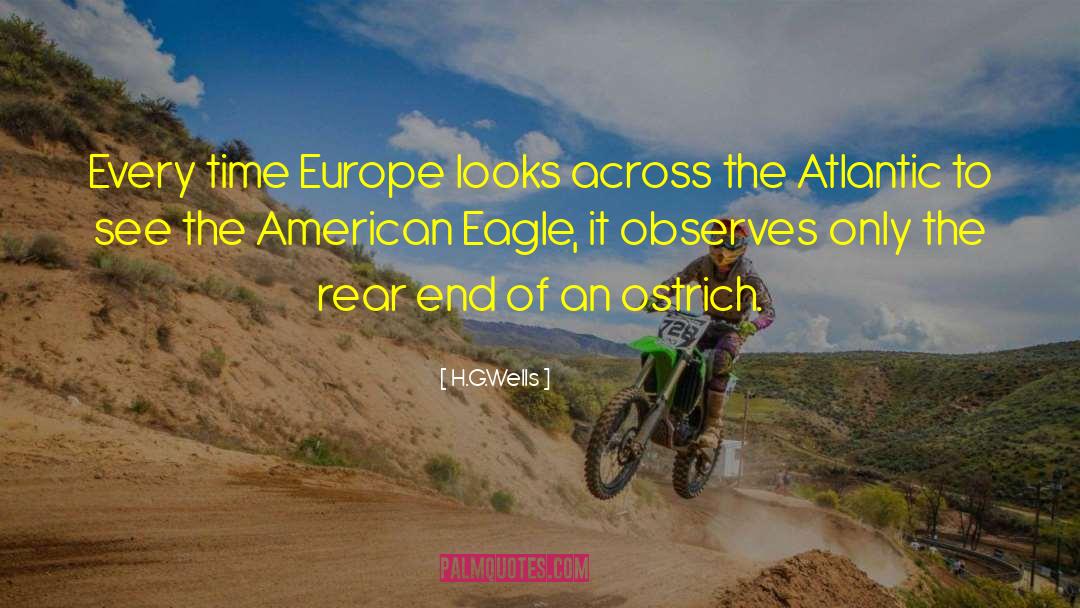 American Eagle quotes by H.G.Wells