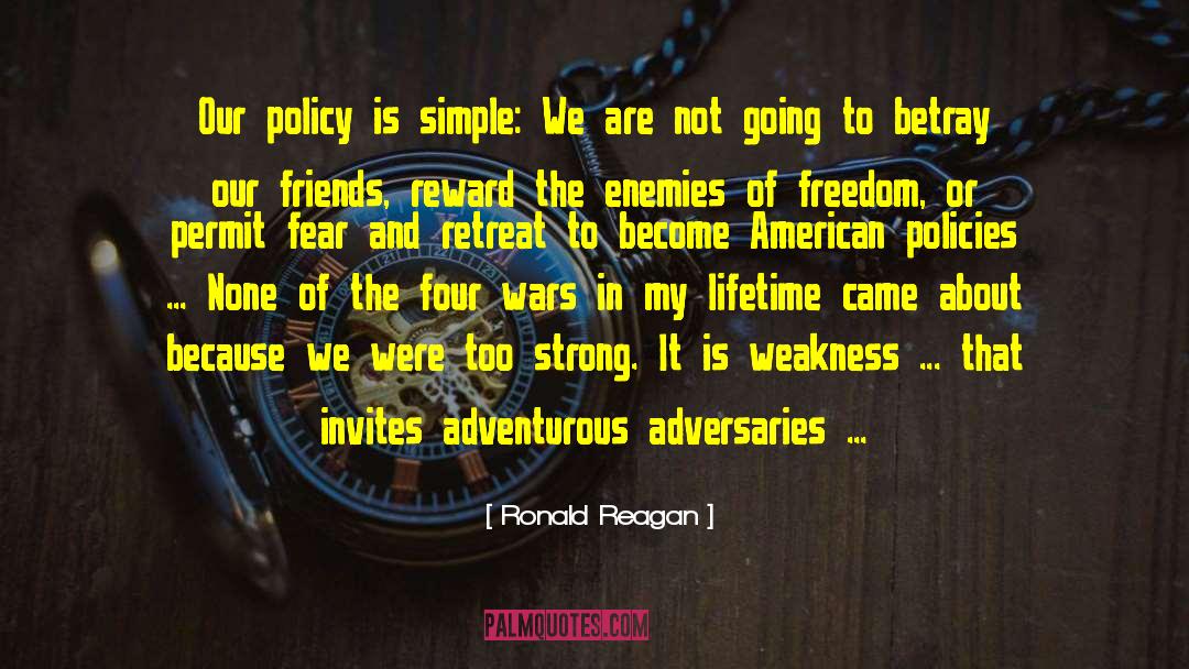 American Empire quotes by Ronald Reagan