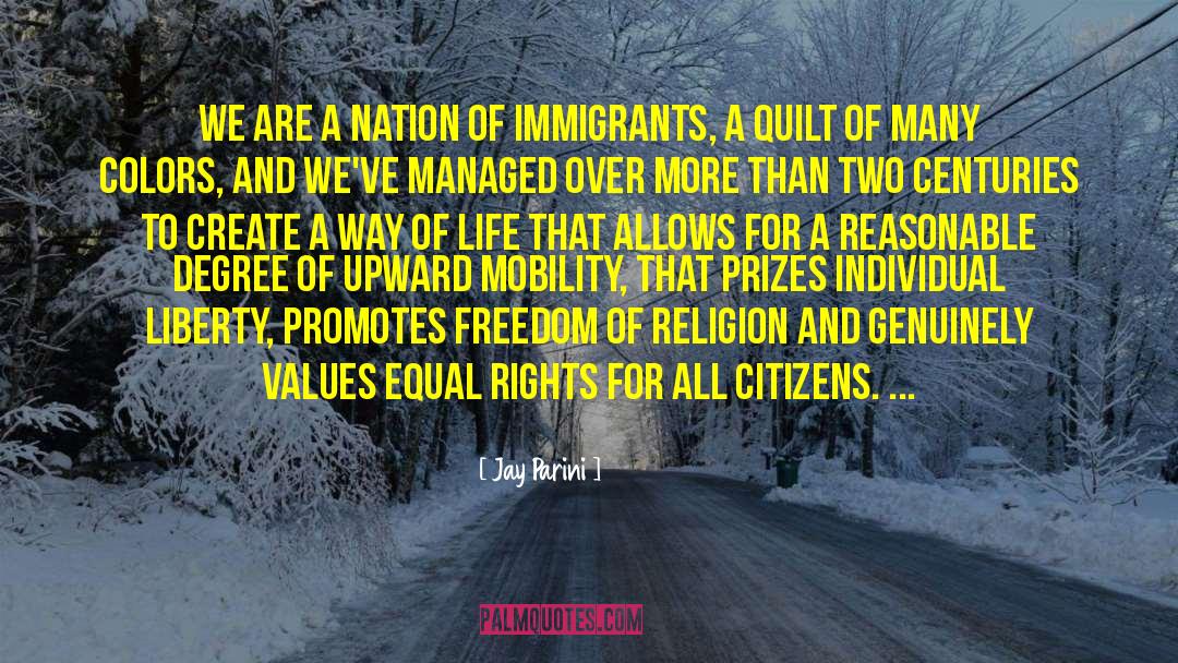 American Equal Rights quotes by Jay Parini
