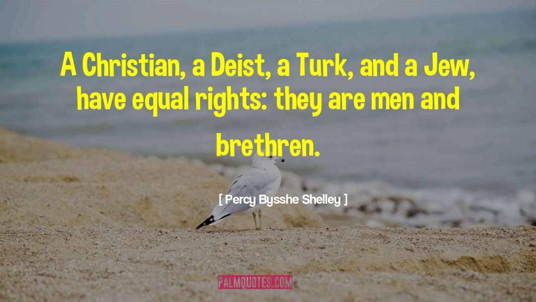 American Equal Rights quotes by Percy Bysshe Shelley