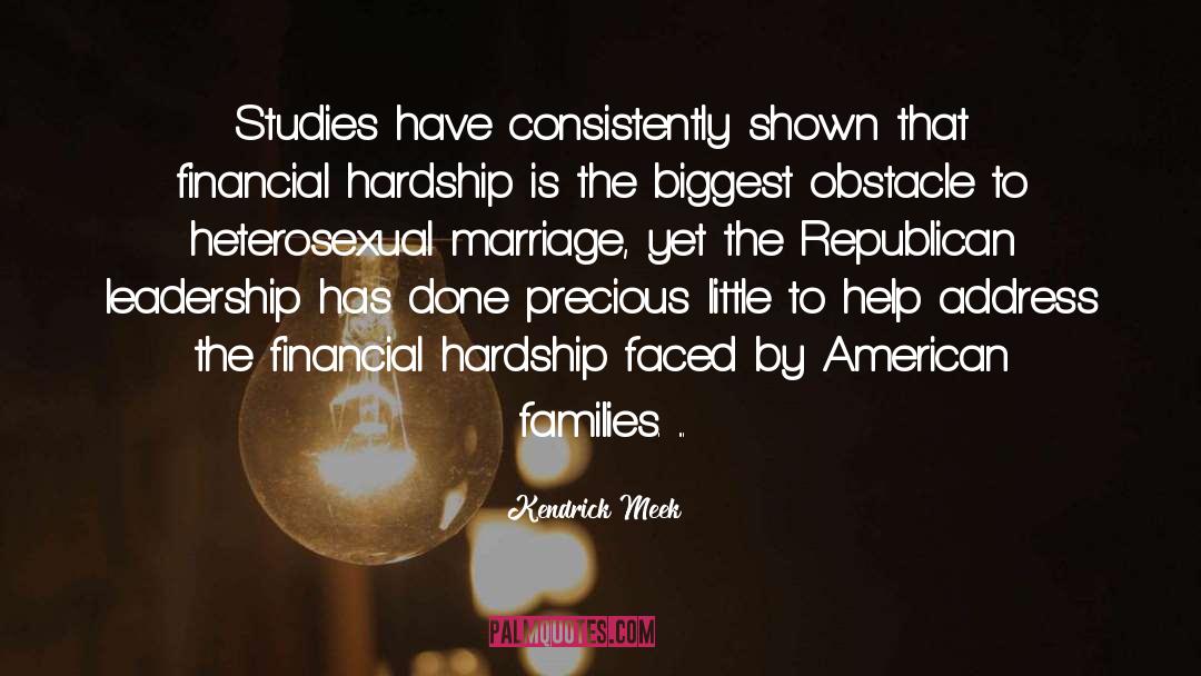 American Families quotes by Kendrick Meek