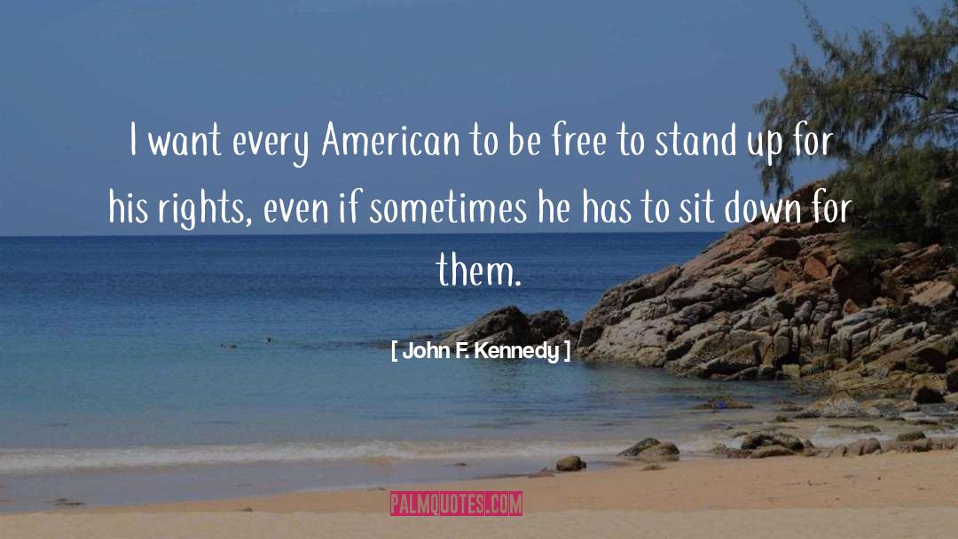 American Fiction quotes by John F. Kennedy