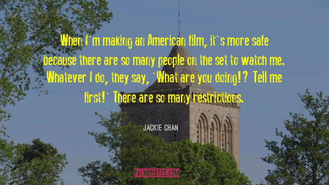 American Film quotes by Jackie Chan