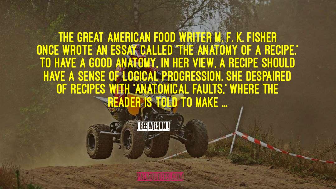 American Food Culture quotes by Bee Wilson