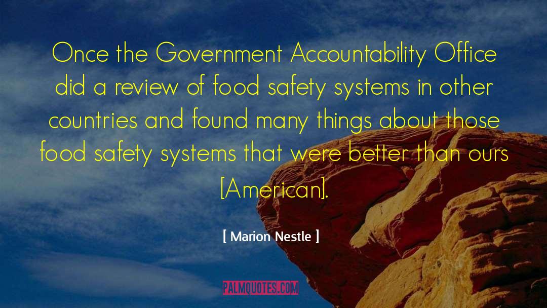 American Food Culture quotes by Marion Nestle