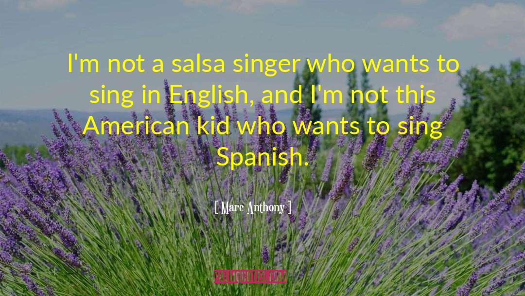 American Food quotes by Marc Anthony
