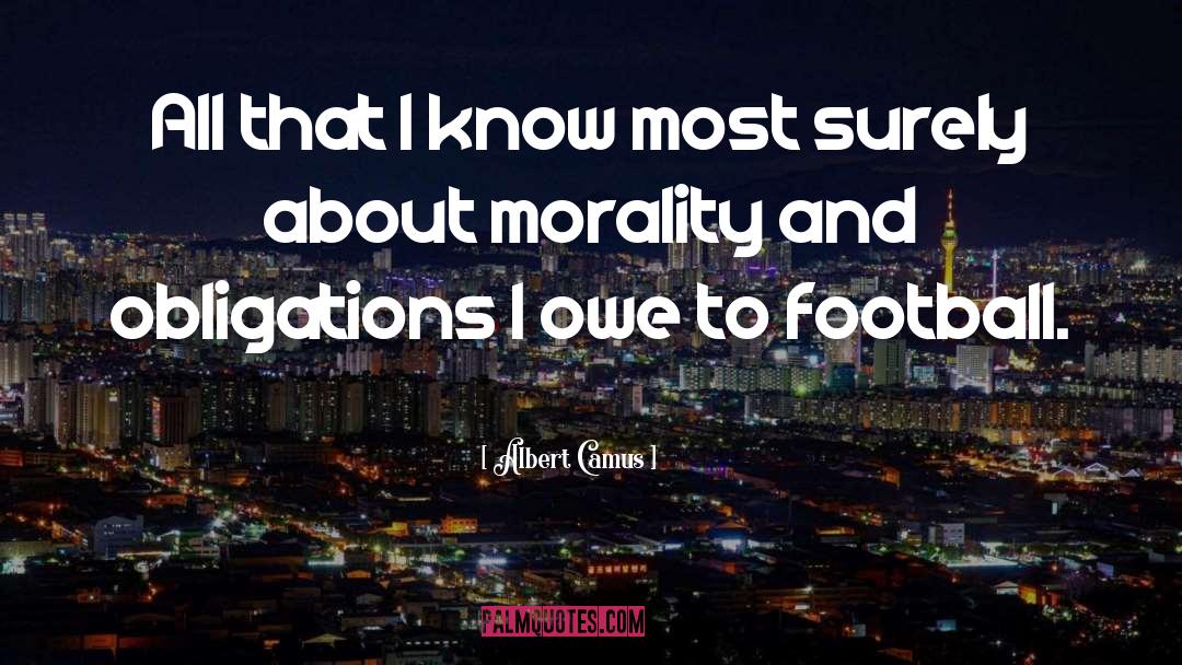 American Football quotes by Albert Camus