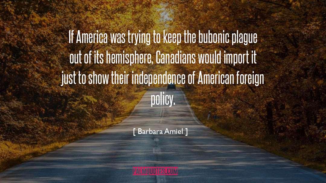 American Foreign Policy quotes by Barbara Amiel