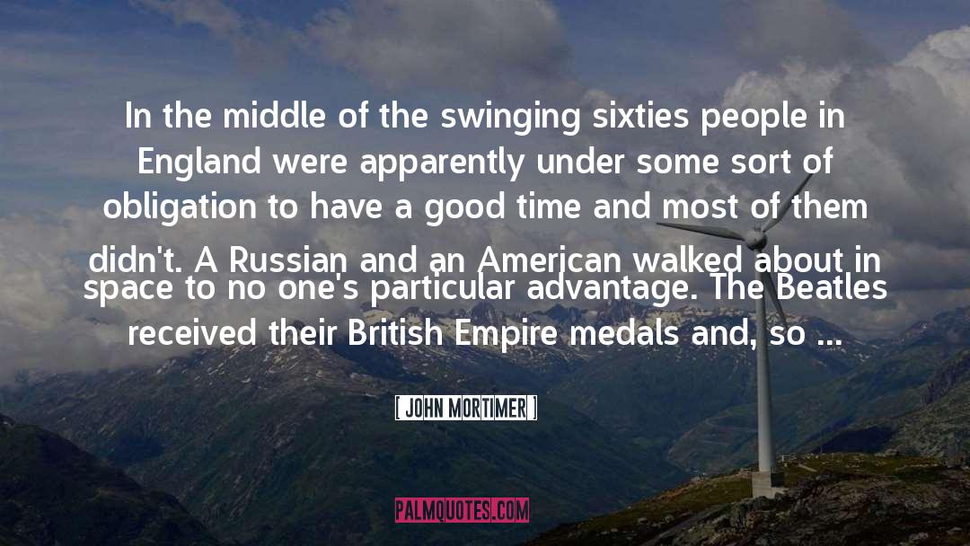 American Gods quotes by John Mortimer