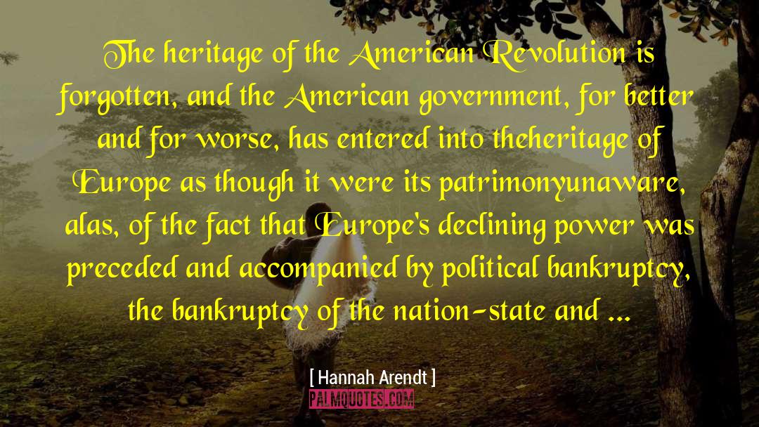 American Government quotes by Hannah Arendt