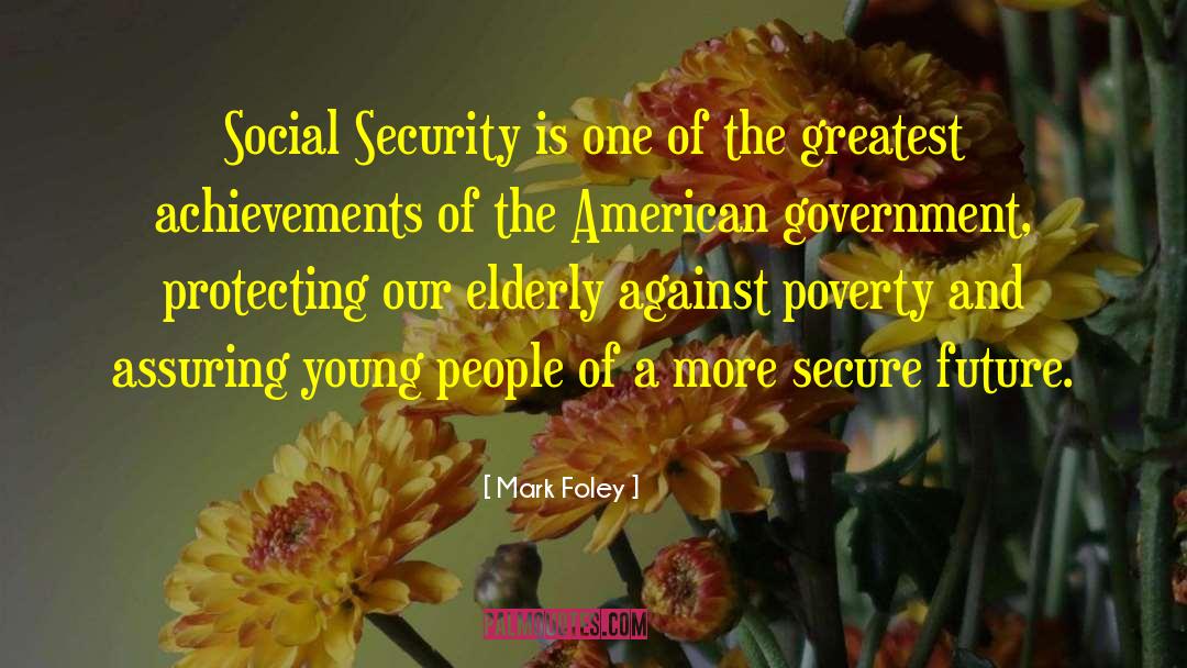 American Government quotes by Mark Foley