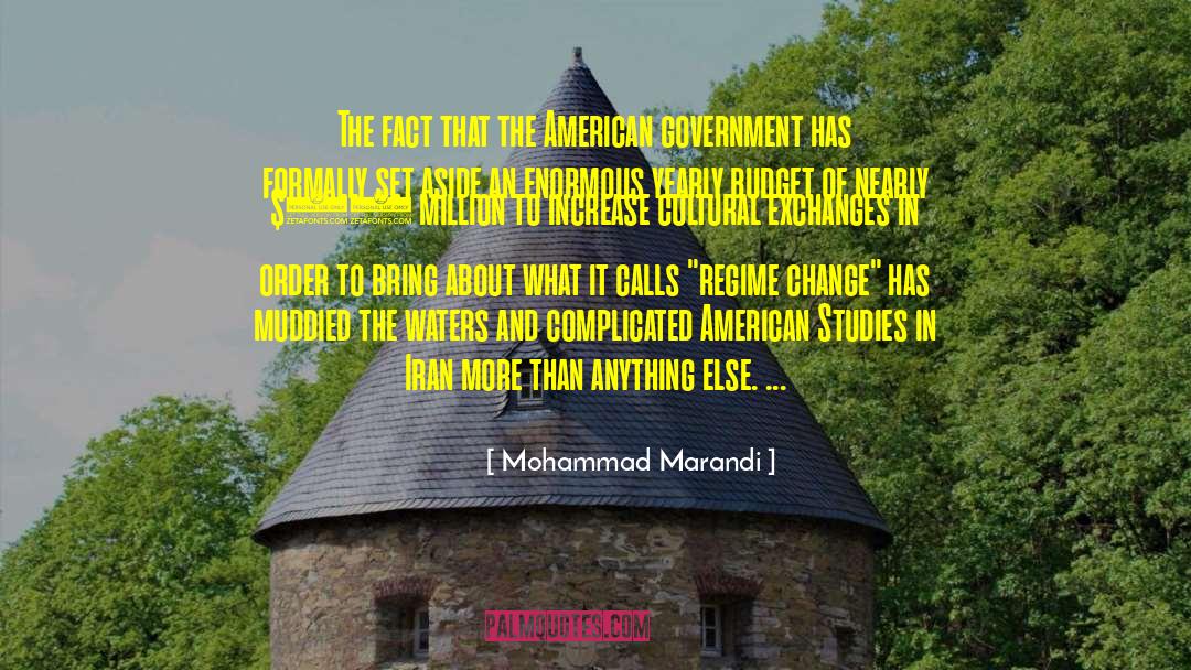 American Government quotes by Mohammad Marandi