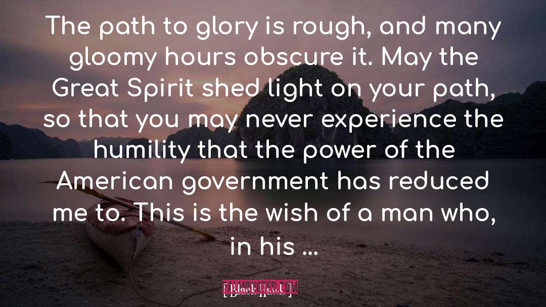 American Government quotes by Black Hawk