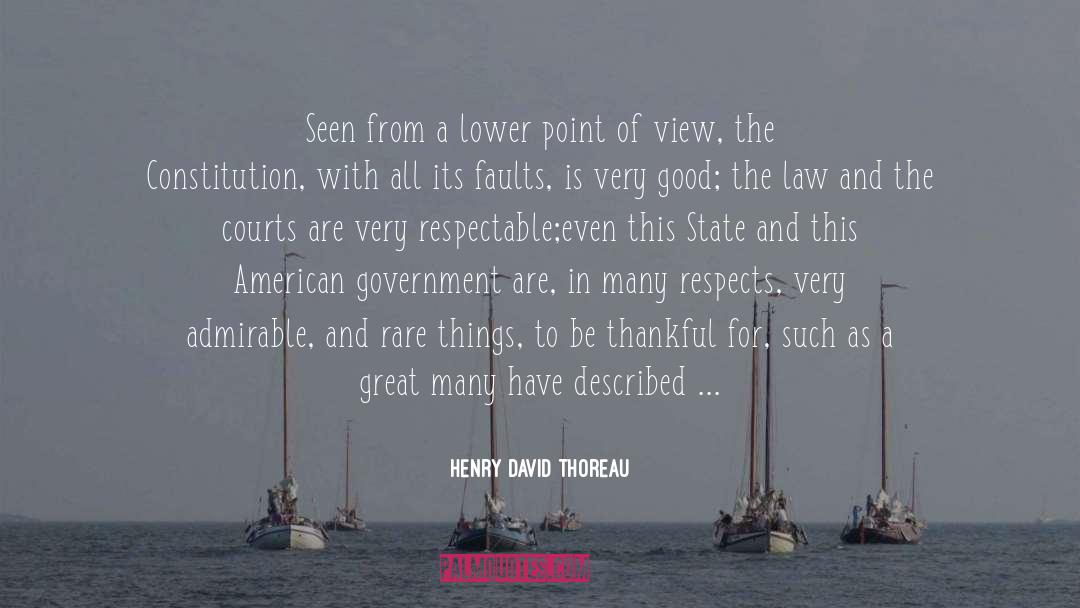 American Government quotes by Henry David Thoreau